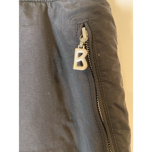 Bogner Ski Snow Pants Straight Leg Made in USA Nylon Black Size 12 - Picture 2 of 5